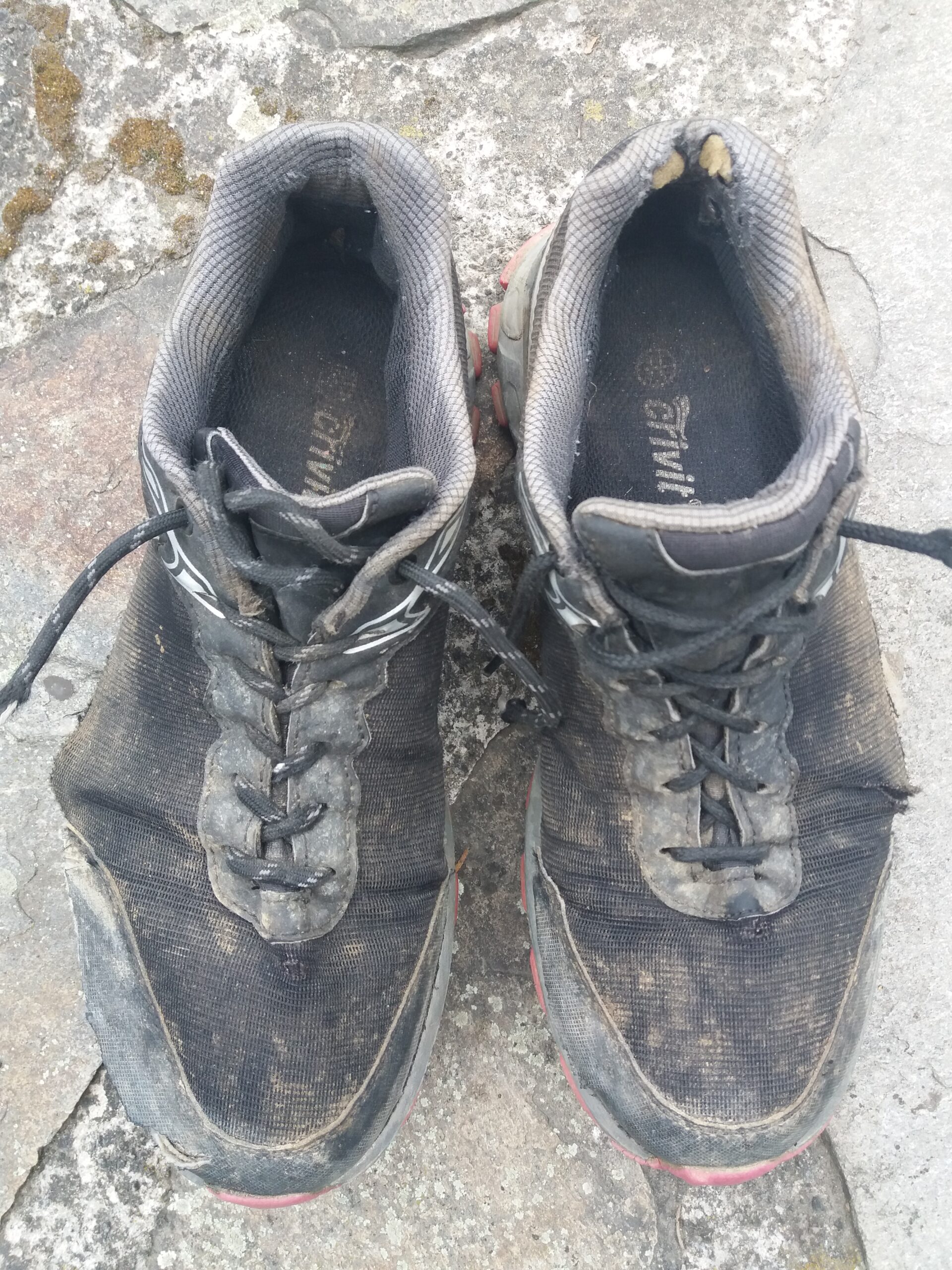 Běžecké boty neprane