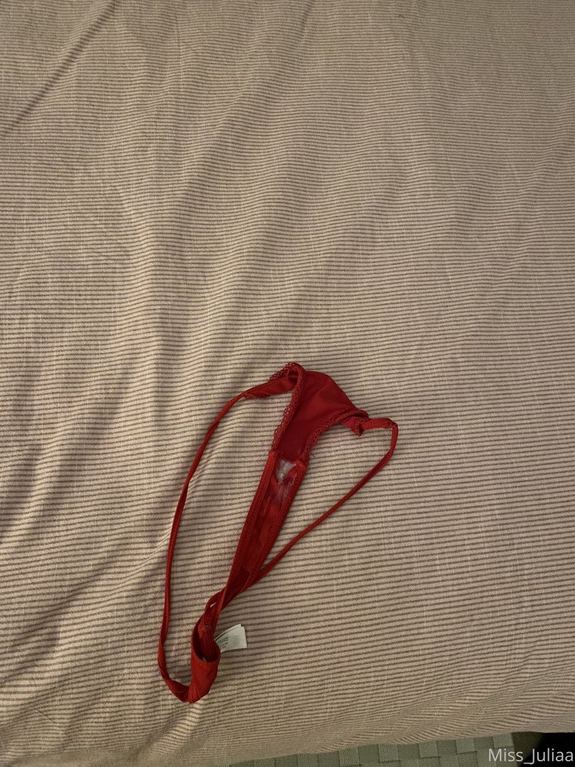 Nošené mokré kalhotky