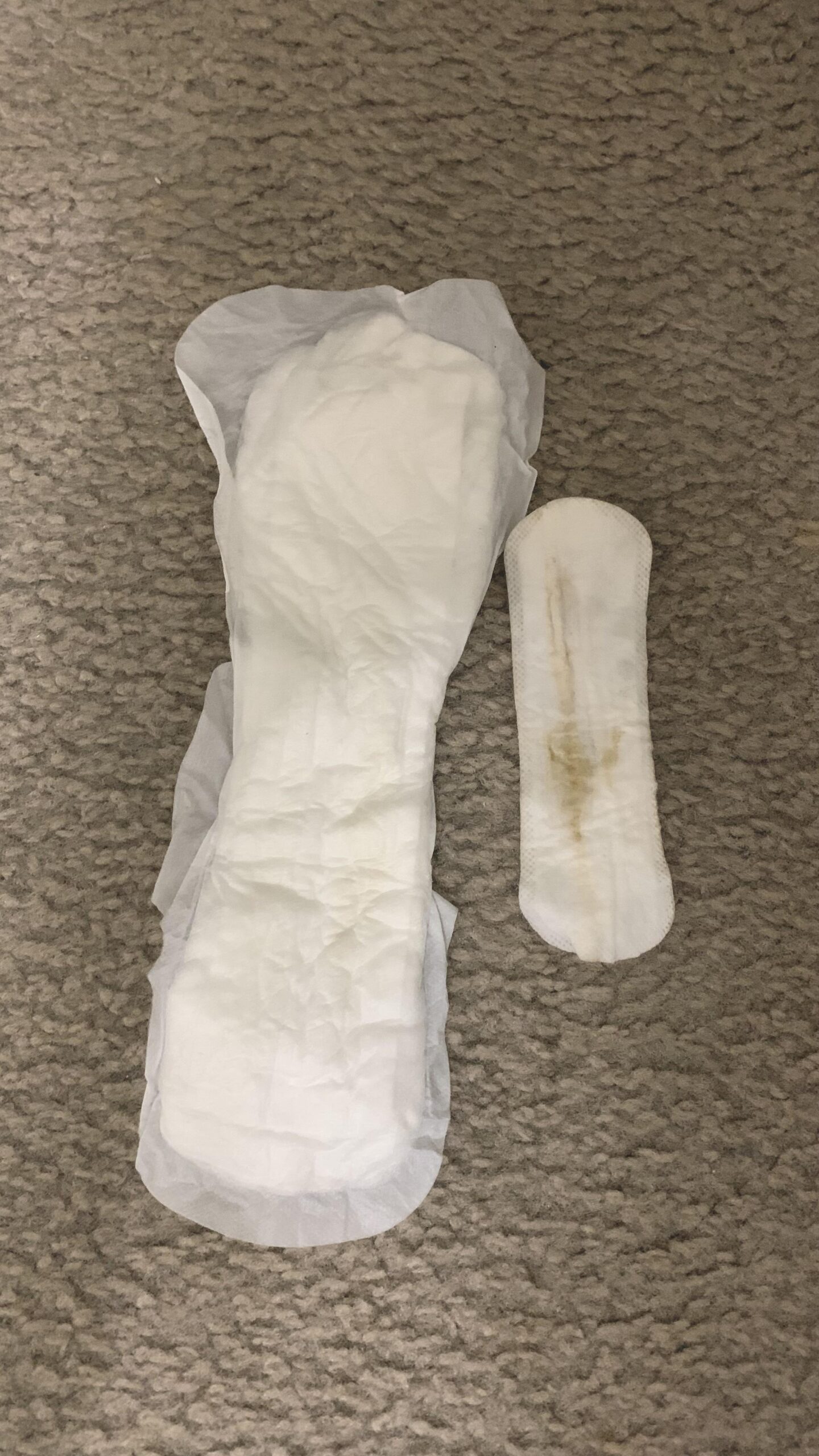 3 dny nošená vložka