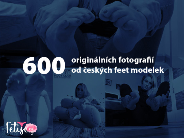 600 originálních selfie fotografií od českých feet modelek